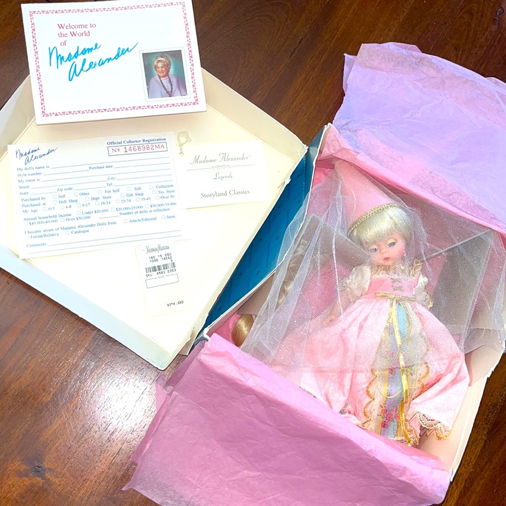 Madame Alexander "Rapunzel" Porcelain Doll - includes original Box/Paperwork